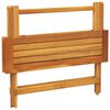vidaXL Folding Garden Table 90x52.5x65 cm Solid Wood Acacia