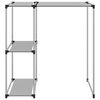 vidaXL Storage Rack over Washing Machine Grey 87x55x90.5 cm Iron