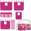 vidaXL Bunk Bed without Mattress Pink 80x200 cm Solid Wood Pine