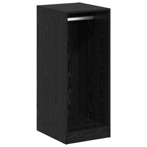 vidaXL Wardrobe Black Oak 41 x 48 x 102 cm Engineered Wood
