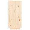 vidaXL Shoe Cabinet 60x35x80 cm Solid Wood Pine