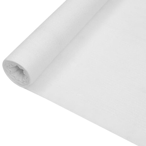 vidaXL Privacy Net White 1.8x25 m HDPE 195 g/m²