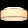 vidaXL Ceiling Lamp with Spotlights Taupe 38 x 38 x 13.5 cm Fabric