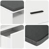 vidaXL Hall Bench with Cushion with Drawer White 80 x 38 x 46 cm