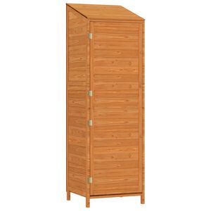 vidaXL Garden Shed Brown 55x52x174.5 cm Solid Wood Fir