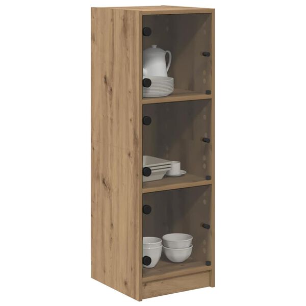 vidaXL Highboard Artisan Oak 35 x 37 x 109 cm Engineered Wood