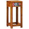 vidaXL Telephone Stand Brown 35 x 35 x 75 cm Solid Acacia wood