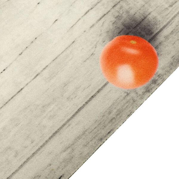 vidaXL Kitchen Rug Washable Tomatoes 60x180 cm Velvet