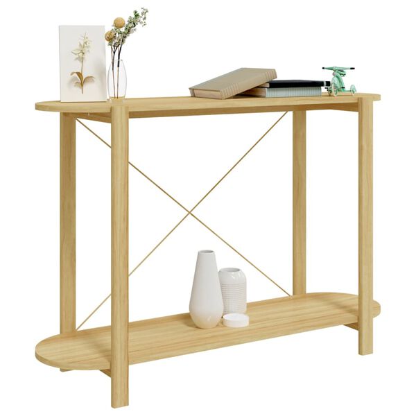 vidaXL Console Table 110x38x75 cm Engineered Wood