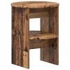 vidaXL Side Cabinet Old Wood &Oslash;40 x 50 cm Engineered Wood