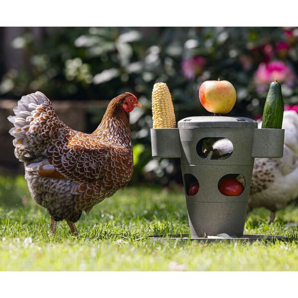 Beeztees Chicken Snack Tower 30x30x32.5 cm Grey