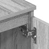 vidaXL TV Cabinet Grey Sonoma 140x40x35.5 cm Engineered Wood