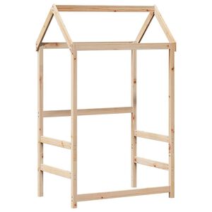 vidaXL Kids' Bed Roof 118x70x176.5 cm Solid Wood Pine