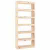 vidaXL Book Cabinet/Room Divider 80x30x199,5 cm Solid Wood Pine