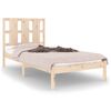 vidaXL Bed Frame without Mattress 90x190 cm Single Solid Wood