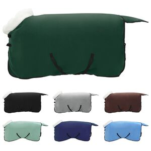 vidaXL Horse Blanket Full Dark Green 75 cm Polar fleece