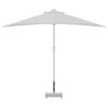 vidaXL Umbrella Base Light Grey 45x25x8.3 cm Granite