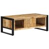 vidaXL Coffee Table 90x50x36 cm Solid Rough Wood Mango