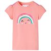 vidaXL Kids' T-shirt Light Coral 104