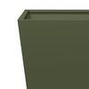 vidaXL Garden Planter Olive Green 40x40x40 cm Steel
