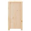 vidaXL Book Cabinet 80x35x68 cm Solid Wood Pine