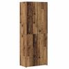 vidaXL Highboard 2 pcs Old Wood 70 x 42.5 x 185 cm