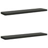 vidaXL 2-Piece Bench Cushions VUGHT 2 pcs 100% Polyester Anthracite