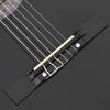 vidaXL Western Classical Cutaway Guitar with 6 Strings Black 38"