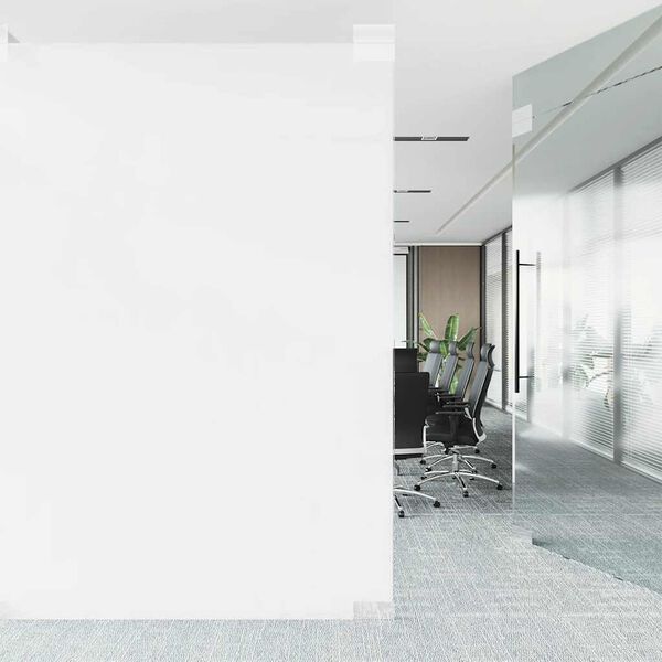 vidaXL Window Films 5 pcs Static Frosted White PVC
