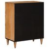 vidaXL Sideboard Natural 60 x 33 x 75 cm Solid Mango Wood