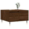 vidaXL Coffee Table Brown Oak 55x55x36.5 cm Engineered Wood