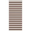 vidaXL Zebra Blind Brown 95x230 cm Fabric Width 90.9 cm Polyester