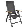 Lesli Living Adjustable Chair Arezzo 57x69x103 cm Aluminium