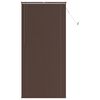 vidaXL Venetian Blind Manual Dark Brown with Pattern 213 x 100 cm PVC