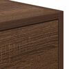 vidaXL TV Cabinets 2 pcs Brown Oak 80x31x25.5 cm Engineered Wood