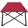 vidaXL Folding Camping Bed 2 pcs Red 206 x 76 x 74 cm Oxford and Steel