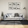 vidaXL Rug IZA Short Pile Scandinavian Look Anthracite 160x230 cm