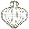 vidaXL Christmas Finial Light 192 LEDs Warm White Dia. 40 x 40 cm