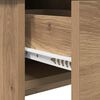 vidaXL Cosmetic Table with Drawer Artisan Oak 100 x 45 x76 cm