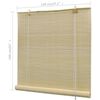 vidaXL Natural Bamboo Roller Blinds 120 x 160 cm