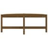 vidaXL Coffee Table Honey Brown 118x63x45 cm Solid Wood Pine