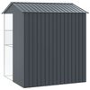 vidaXL Bird Cage Anthracite 215 x 210 x 247 cm Galvanised steel