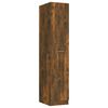 vidaXL Apothecary Cabinet Smoked Oak 30x42.5x150 cm Engineered Wood