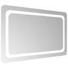 vidaXL LED Bathroom Mirror 80x50 cm