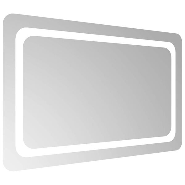 vidaXL LED Bathroom Mirror 80x50 cm