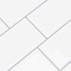 vidaXL Decorative Stickers 10 pcs White Grey 29.4 x 21.4 x 0.8 cm