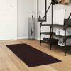 vidaXL Rug Runner MARSA Anthracite 150 x 50 cm Polyester and PVC