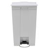 Rubbermaid Step-on Classic Container 87 L White