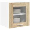 vidaXL Hanging Cabinet with Storage 2 pcs Sonoma Oak 40 x 31 x 40 cm