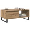 vidaXL Coffee Table Artisan Oak 90x50x36.5 cm Engineered Wood
